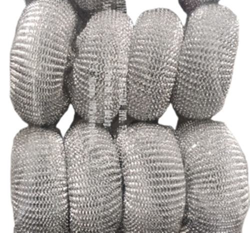 Stainless Steel Scrubber - Color: White