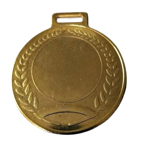 Metal Golden School Medal