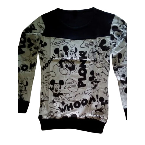 Full Sleeves Printed T-shirt