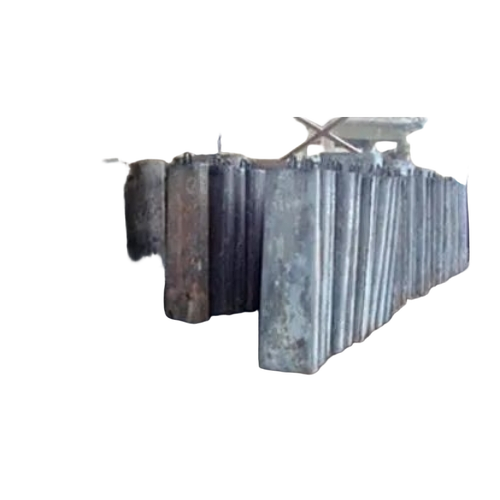 Industrial Cast Iron Single Ingot Moulds - Color: Dark Metallic