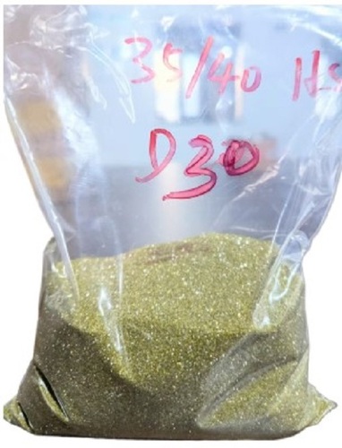 Synthetic Industrial Diamond Powder 35/40 Sdd30 - Color: Yellowish