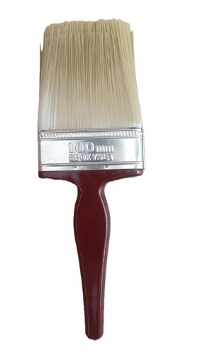 100Mm Wall Paint Brushes - Bristle Color: White