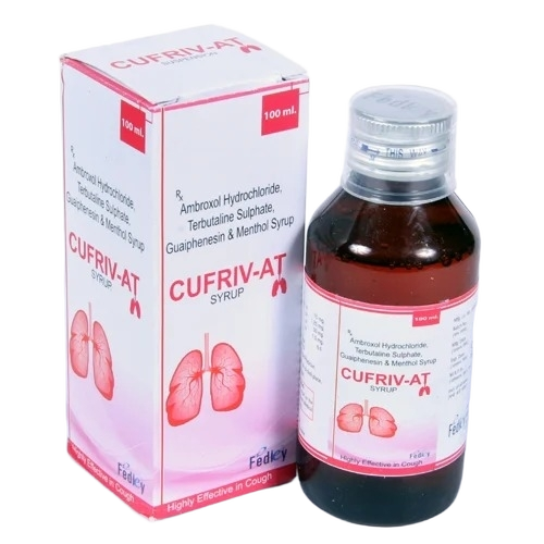 Ambroxol Terbutaline Guaiphenesin Syrup - 100 ML, Liquid | Room Temperature Storage, Hospital Usage