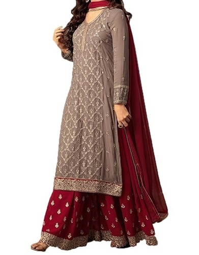 Anarkali Salwar Suit - Color: Multi Color