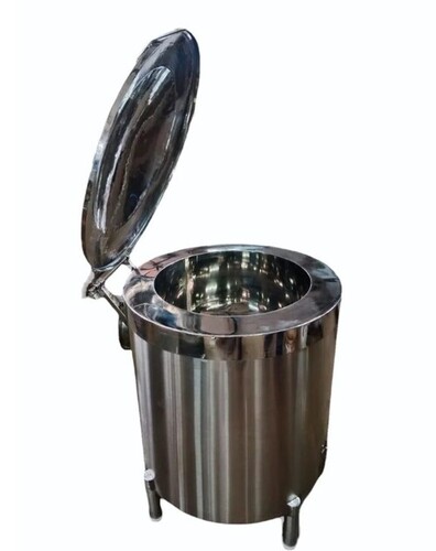 Restaurant Rice Boiler - Stainless Steel Silver Large Capacity | Digital Controls Fast Boiling Automatic Shutoff Heat Resistant