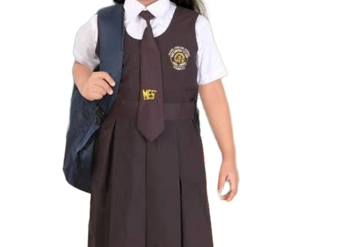 School Uniform - Durable Fabric, Multicolor, Short Sleeve, Female | Breathable, Skin Friendly, Washable