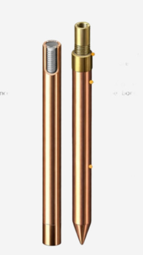 Copper Bonded Rods - Finish: Polish