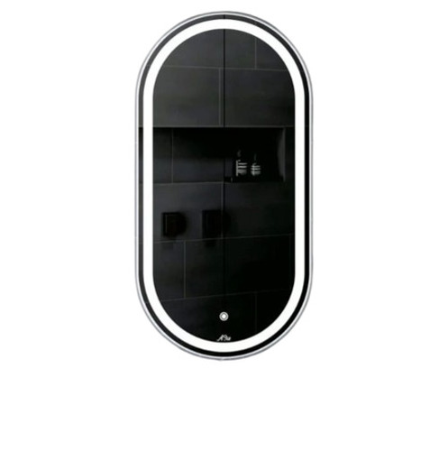 Capsule Led Mirror - Color: Silver
