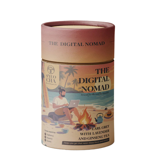 Earl Grey Tea With Lavender And Ginseng (200 Grams | 150 Cups) - Whole Leaf, No Artificial Colouring | The Digital Nomad - Grade: A