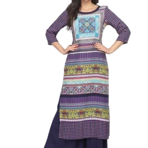 Long Kurti With Plazzo 