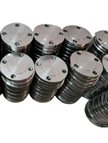 Industrial Stainless Steel Flanges - Stainless Steel, Standard Size, Silver, Round End | Durable, Fine Finished, Female Connection