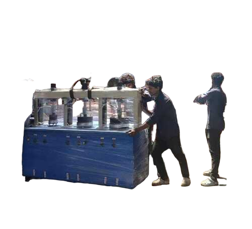 Hydraulic Triple Dye Paper Plate Making Machine - Color: Customer Wish