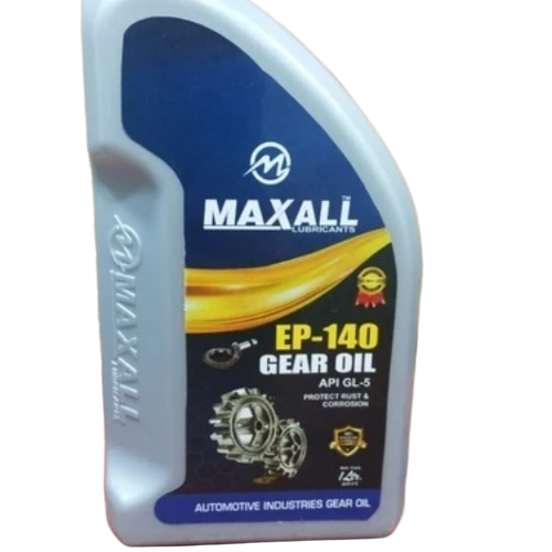 Gear Oil - 1 Litre Yellow Bottle, EP-140 Grade, For Auto Cars Scooter