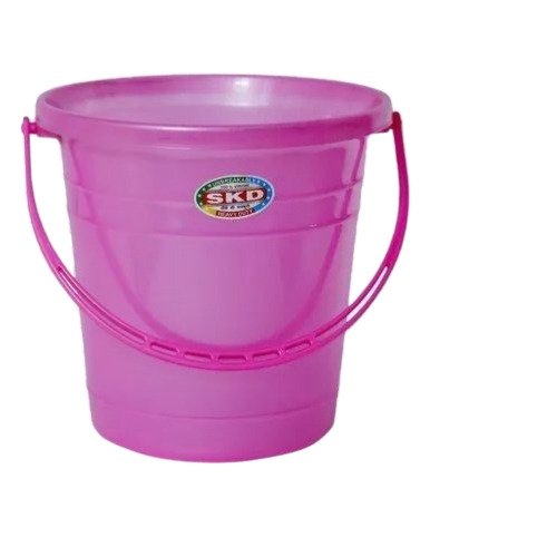 Pink Plastic Bucket 