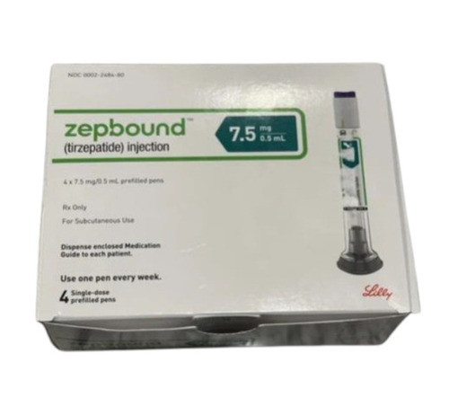 Zepbound Tirzepatide Injection 7.5 Mg - Physical Form: Liquid