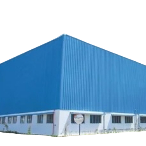 Mild Steel Industrial Shed - Multi Color, Durable Modular Design | Corrosion Resistant, Weather Resistant, Heavy Duty, Easy Assembly