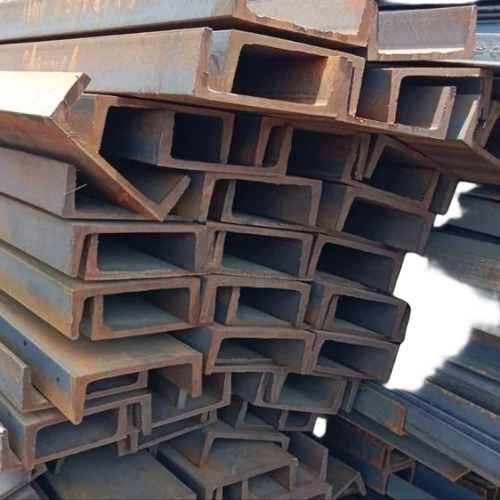 Ms Channel - E250BR Steel 12m Length Grey, Silver, Custom Surface Treatment for Industrial Use