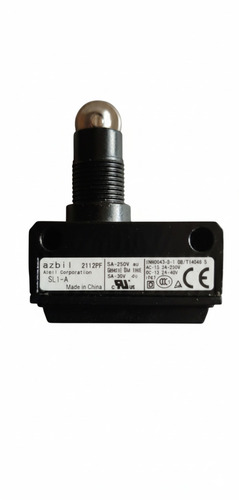 Sl1-a Azbil Compact Horizontal Limit Switch - Metal, Black, Single Phase | Durable, Maintenance-free, Ip67 Sealed