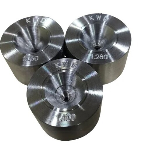 Pcd Wire Drawing Dies - Steel, All Sizes, Silver | Polycrystalline Diamond, High Hardness, Wear Resistant, Precision Cutting