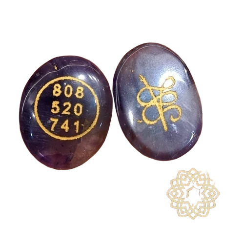 Pyrite Stone Zibu Symbol Coin