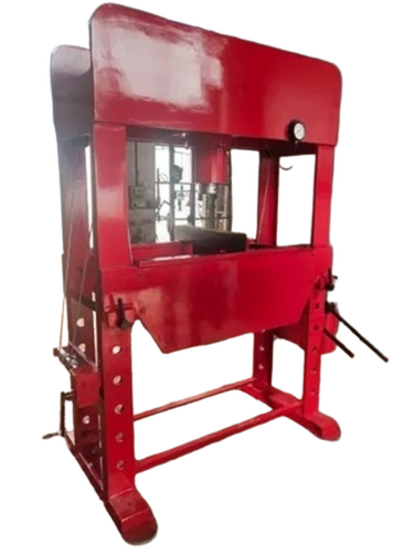 Hydraulic Press Machine - Color: Red