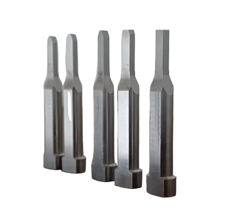 4 Inch Piercing Punches - Steel, Standard Size, Silver | Lightweight, Galvanized, Mirror Finish, Anti-rust, Moisture Resistant