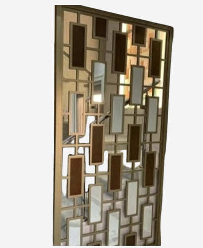 Stainless Steel Wall Partitions Screens - Custom Sizes Patterns & Colors Easy to Clean Scratch Resistant Fine Finish