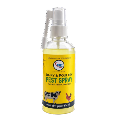 100 Ml Pest Spray - Coverage Area: 500 Square Foot (Ft2)