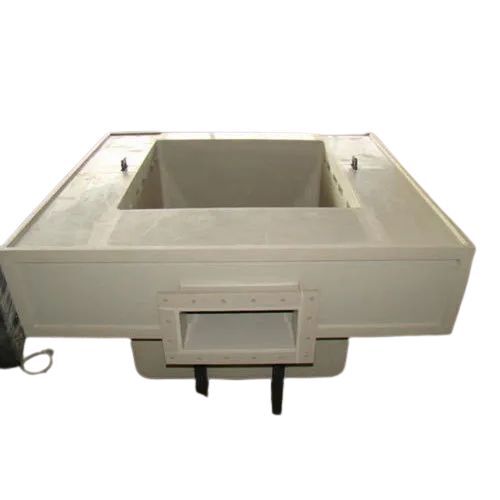 Square Pickling Tank - Color: White