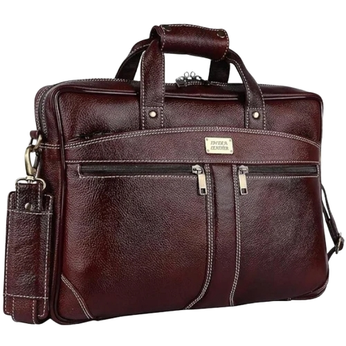 Genuine Leather Brown Executive Bag