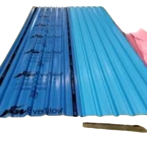 Ss Roofing Sheet - Galvanized Iron 0.60mm x 12ft, Multicolor | Cold Rolled, Color Coated, Industrial Use