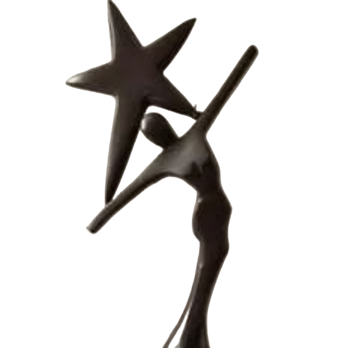 Award Trophy - Metal 10-15 Inch Rectangular Dial Various Colors Plated Finish | Holder Attachment Sports Theme Business Gift