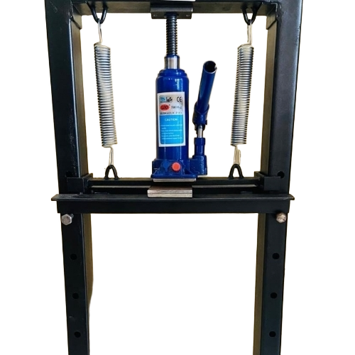 900mm Hydraulic Jack - Mild Steel, 10 Ton Capacity, Multicolor | Electric Powered, 220V, Industrial Use