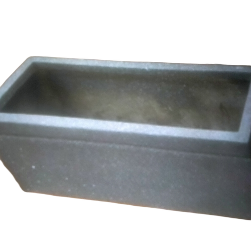 Frp Planter - FRP 5mm Rectangular Balcony Mounted, Grey Recycled Plastic Garden Use