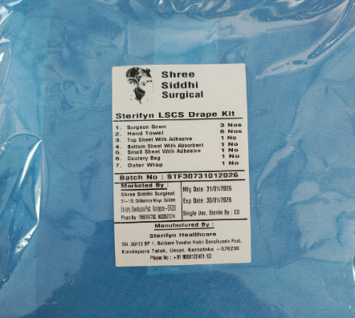 Lscs Drape Dressing Kit - Application: Hospital