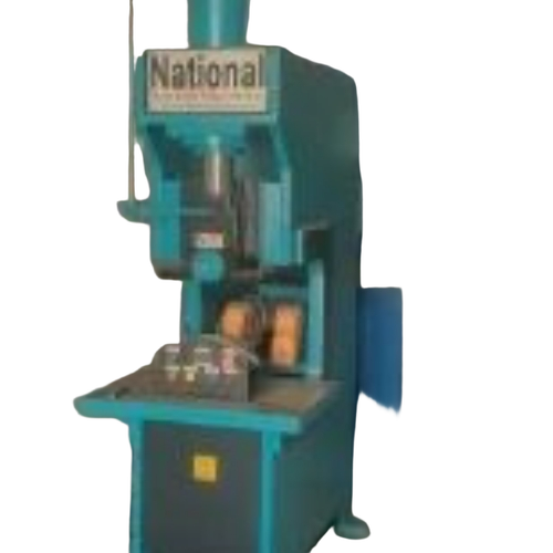 Power Press Machine Hydraulic - Mild Steel, Sky Blue, 60 Tons, 60 Hz | Semi-Automatic, Power Coated, Industrial Use