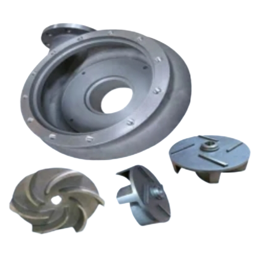 Precision Impeller Casting Part - Stainless Steel, Custom Size, Silver | Good Quality, Submersible Pump Usage
