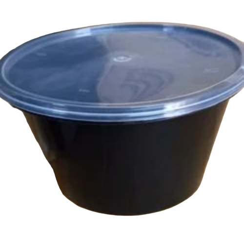 Disposable Plastic Round Container 