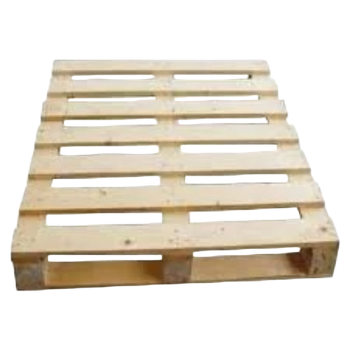 Euro Wooden Pallet - Wood, Brown | Eco Friendly, Non Breakable, Termite Proof