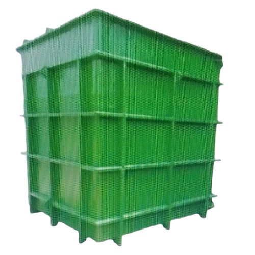 Frp Storage Tank - FRP, Standard Size, Green | Durable, Rust Proof, Rectangular, Industrial Use
