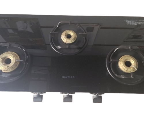 3 Burner Gas Stove - Features: Heavy