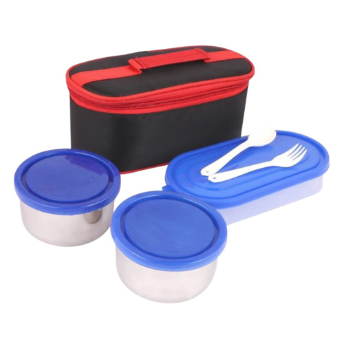 Plastic School Lunch Box - Color: Multiple