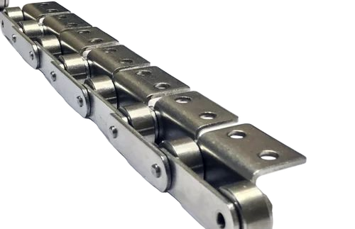 Industrial Conveyer Chain - Color: Silver