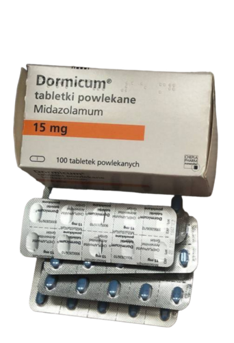 15mg Dormicum Tablets - Grade: Pharmaceutical Grade