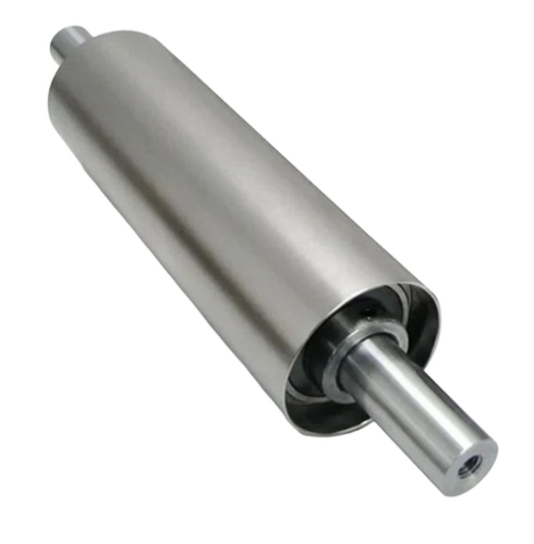 Stainless Steel Roller - Standard Size, Silver, Polished Surface | Hot Rolled, Corrosion Resistant, Portable, Easy To Use