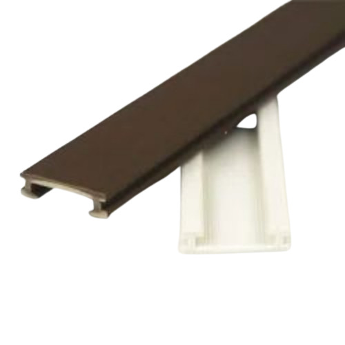 Extruded Pvc Profile - Color: Dark Brown