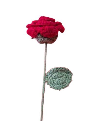 Artificial Rose Flower - Color: Pink And White