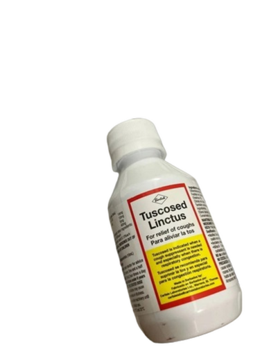 Tuscosed Linctus Cough Syrup - Drug Type: General Medicines