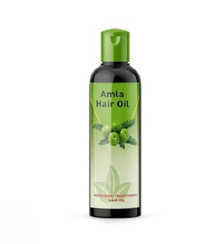 Amla Hair Oil - Non Sticky Oil, Suitable for All Ages | Anti-Dandruff, Reduce Hair Fall, Rejuvenate Shine, Straighten Hair