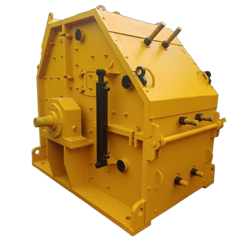 Horizontal Shaft Impact Crusher - Metal, Standard Size, Yellow, 240 Volt, User-Friendly Controls | Automatic, Computerized, Easy to Operate